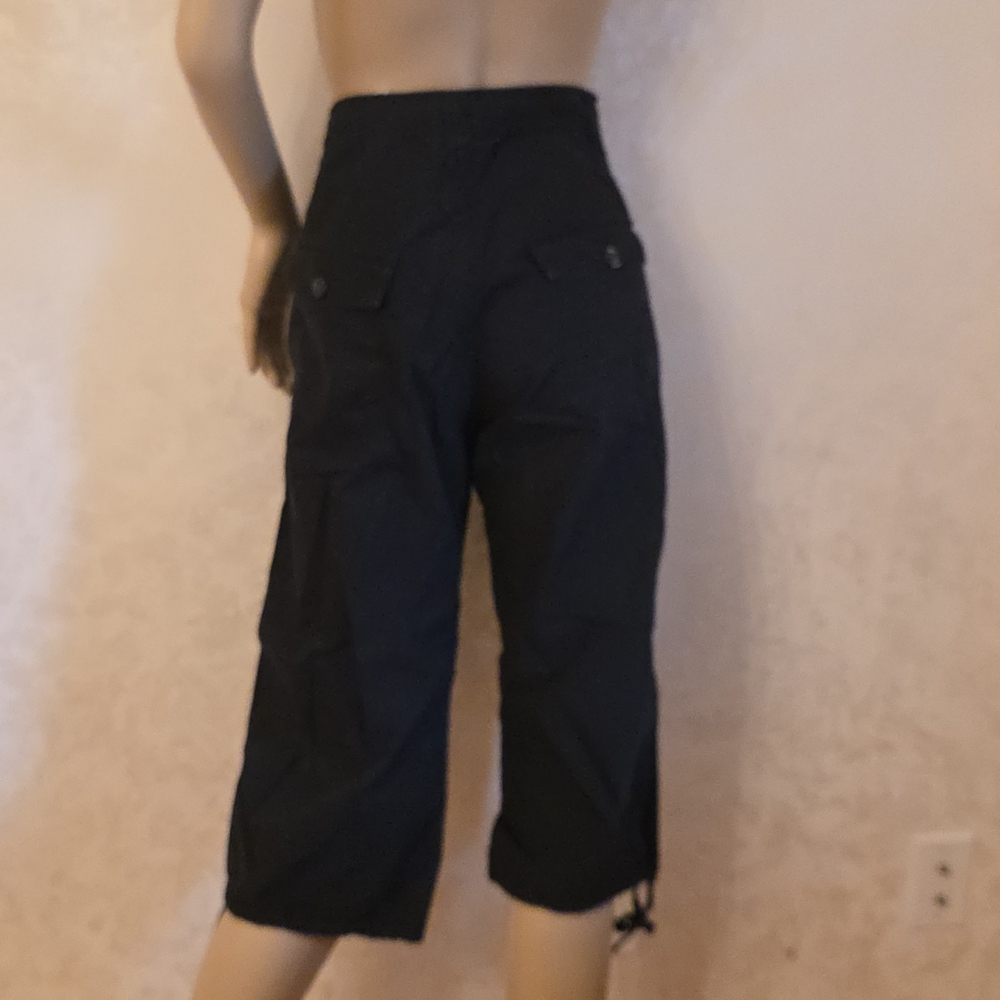 Black Cropped Pants